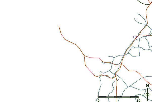 Roads and rivers around Ile de Noirmoutier - Barbatre