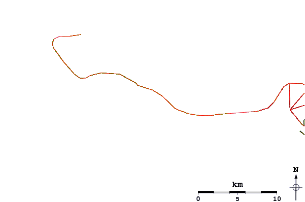 Roads and rivers around Ile de Re - Le Gouyot