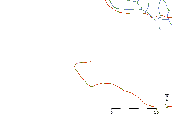 Roads and rivers around Ile de Re - Le lizay