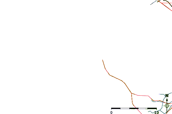 Roads and rivers around Ile de Noirmoutier
