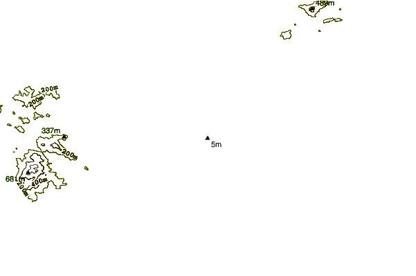 Shoreline around Ilha Comprida