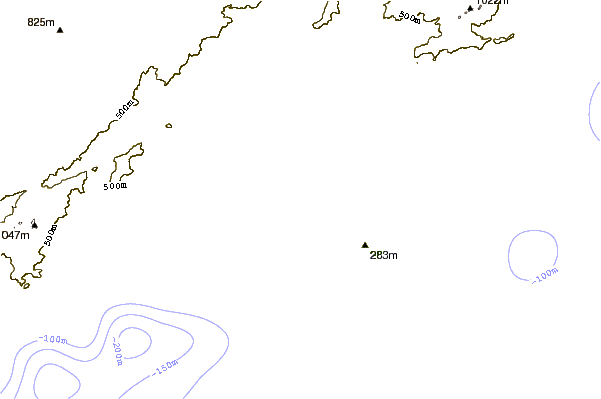 Shoreline around Ilha Porchat