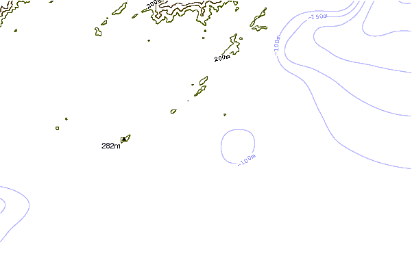 Shoreline around Ilha