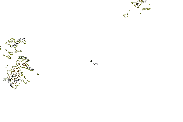 Shoreline around Ilha Comprida