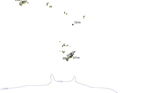 Shoreline around Ilha Do Pontal