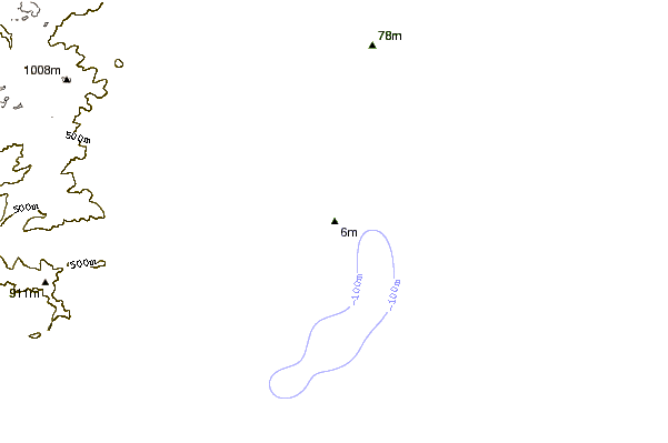Shoreline around Ilha dos Lobos