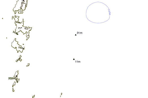 Shoreline around Iluka-North Wall