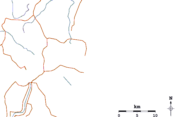 Roads and rivers around Iluka-North Wall