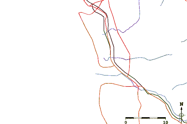 Roads and rivers around Imperial Pier (North and South)