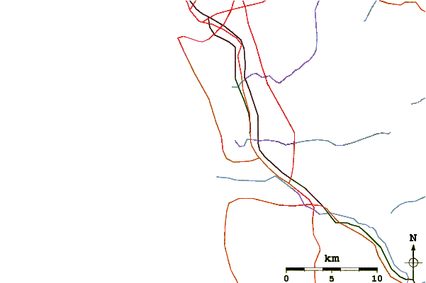 Roads and rivers around Imperial Beach