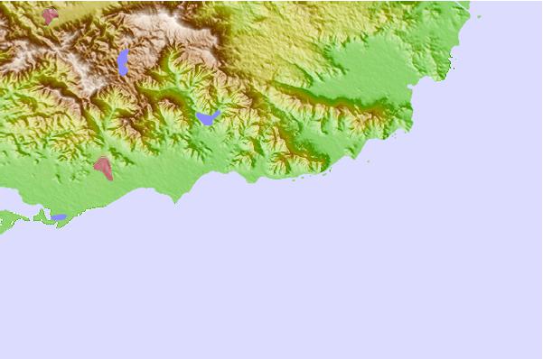 Surf spots located close to Inches