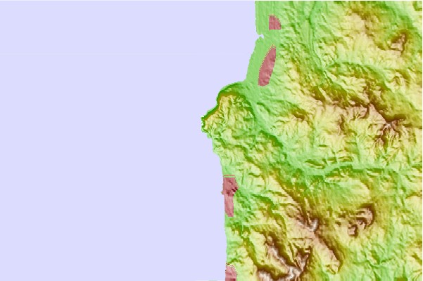 Surf spots located close to Indian Beach/Ecola State Park