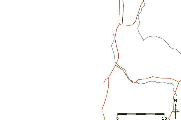 Roads and rivers around Indian Head