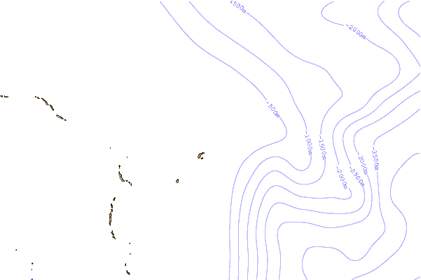 Shoreline around Indicas