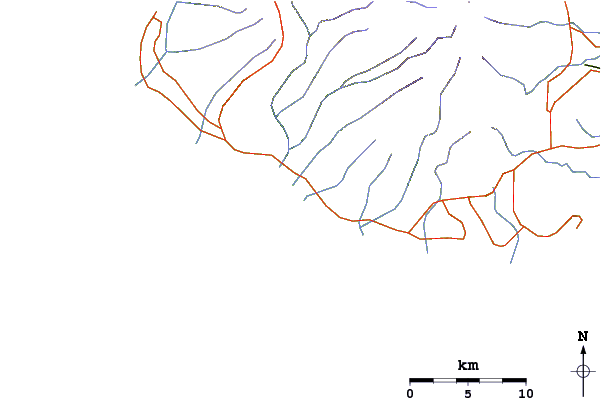 Roads and rivers around Infinities
