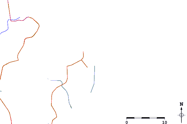 Roads and rivers around Ingleses