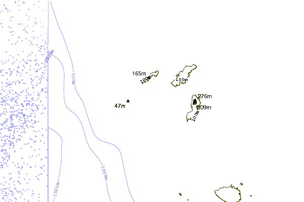 Shoreline around Inside Panaitan Lefts