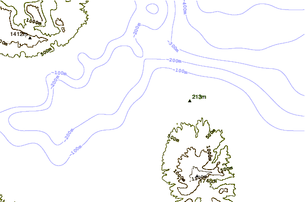 Shoreline around Ironwood Beach