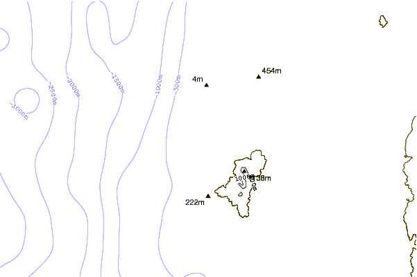 Shoreline around Isla Santa Maria