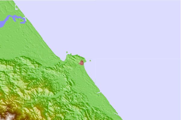 Surf spots located close to Isla Uvita