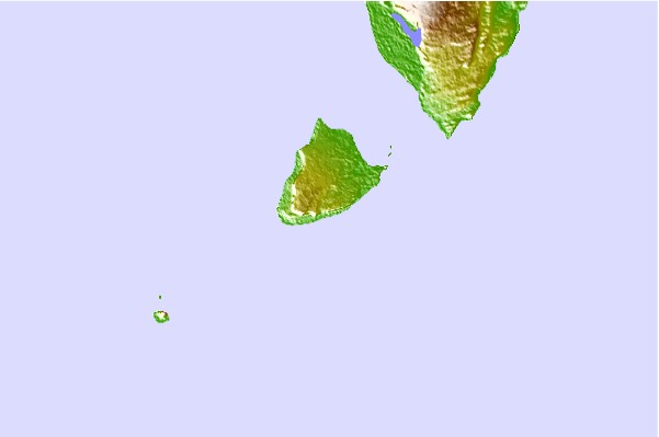Surf breaks located close to Isla Beata