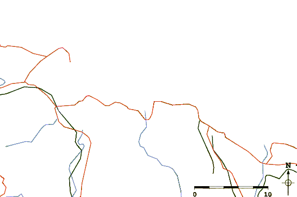 Roads and rivers around Islares