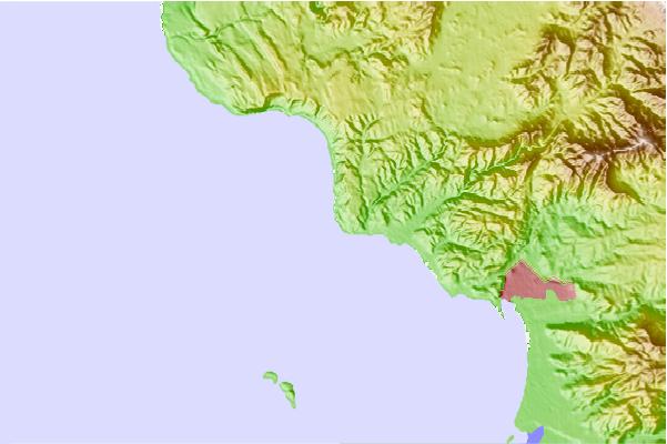 Surf spots located close to Islas de Todos Santos