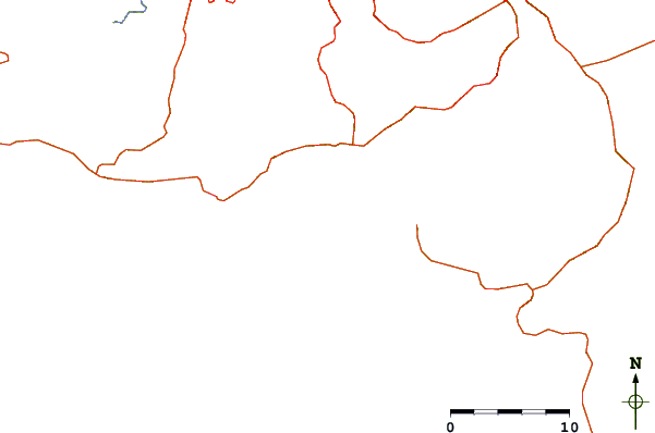 Roads and rivers around Islita
