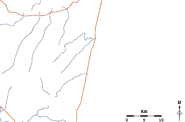Roads and rivers around Itacarezinho