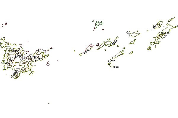 Shoreline around Itacoatiara