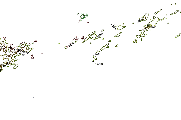 Shoreline around Itaipu