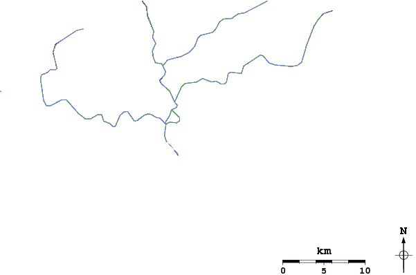 Roads and rivers around Itanhaem