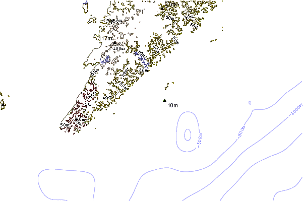 Shoreline around Itapoa