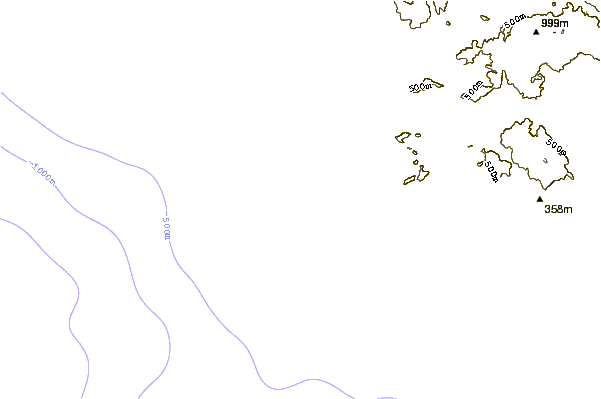 Shoreline around Ixtapa Island