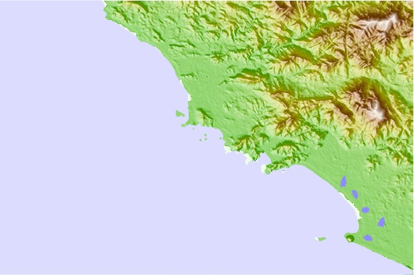 Surf spots located close to Ixtapa Island