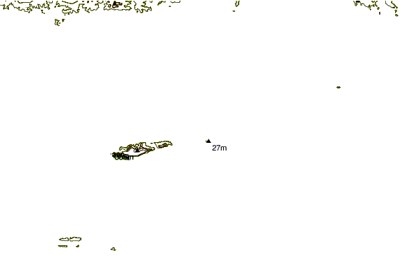 Shoreline around Jabal Sur