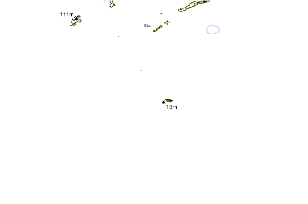 Shoreline around Jabal Zarain
