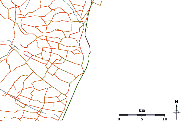 Roads and rivers around Jacks Point