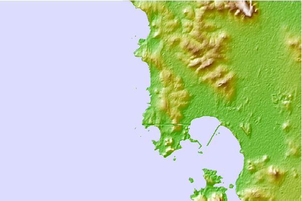 Surf spots located close to Jacobs Bay