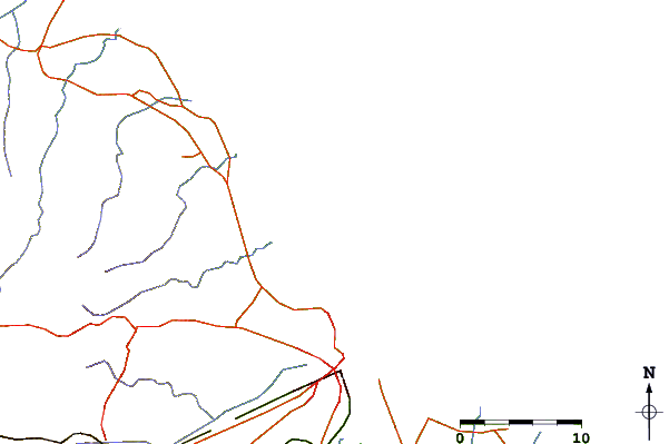 Roads and rivers around Jam's Right