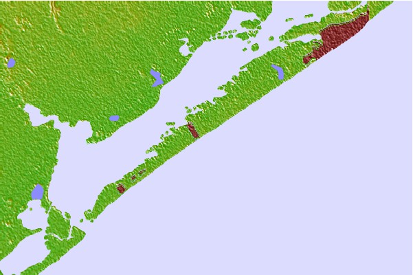 Surf spots located close to Jamaica Beach