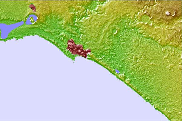 Surf spots located close to Japs