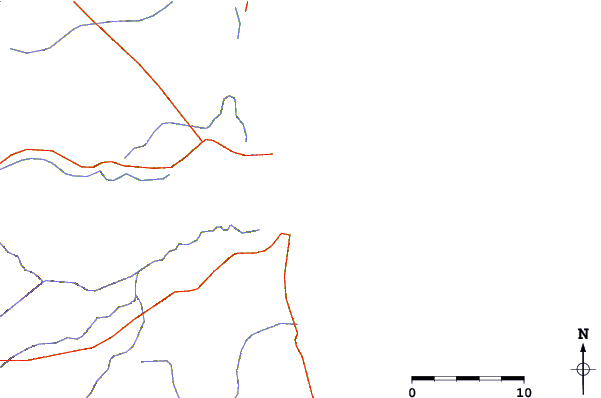 Roads and rivers around Jardim Atlantico