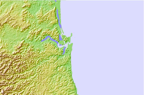 Surf breaks located close to Jardim Atlantico