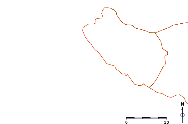 Roads and rivers around Jardim do Mar