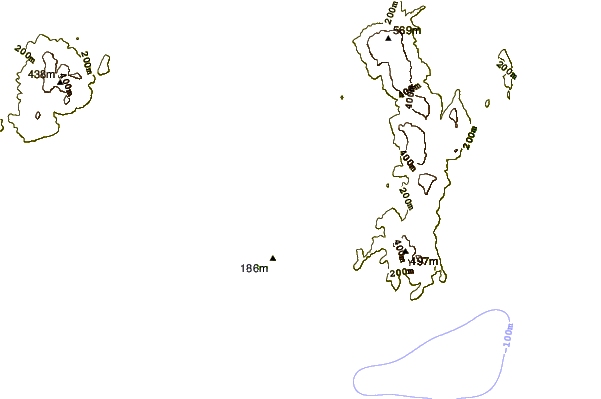 Shoreline around Bruny Island - Jawbones