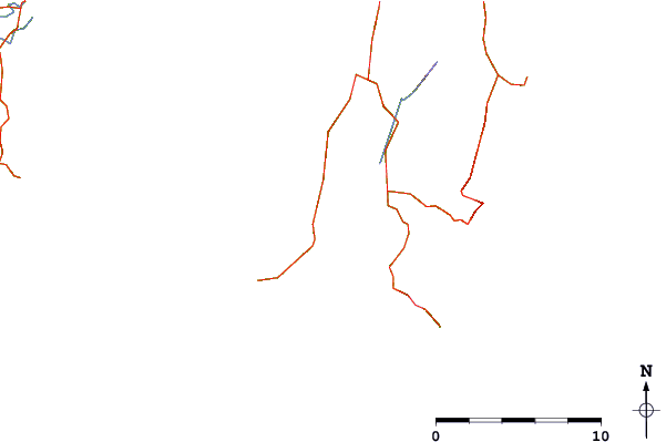 Roads and rivers around Bruny Island - Jawbones