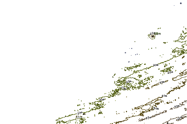 Shoreline around Jebal Ali Lefts