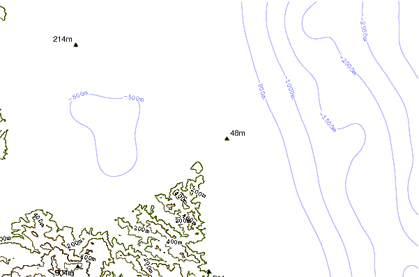 Shoreline around Jelly's Point