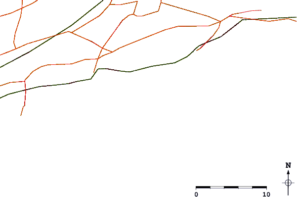 Roads and rivers around Jetty